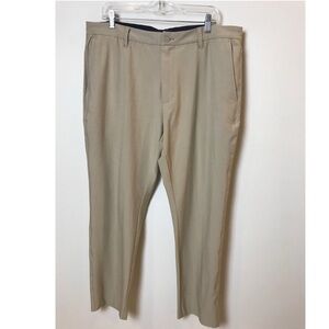 Men's FootJoy FJ Khaki Beige Tan Performance Stretch Golf Pants Size 38x30